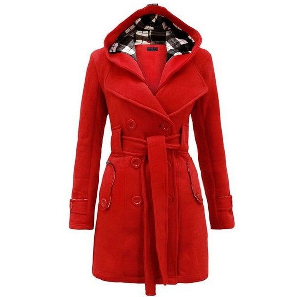 Manteau femme hiver slim mode de luxe