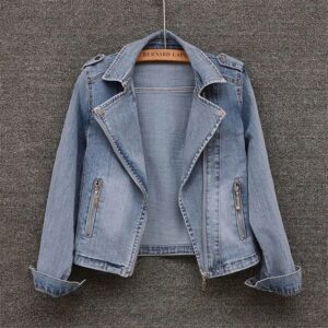 Veste en jean courte