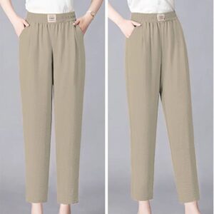 Pantalon femme à poches