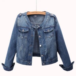 Blouson en Jean à manches longues