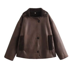 Manteau en fourrure femme