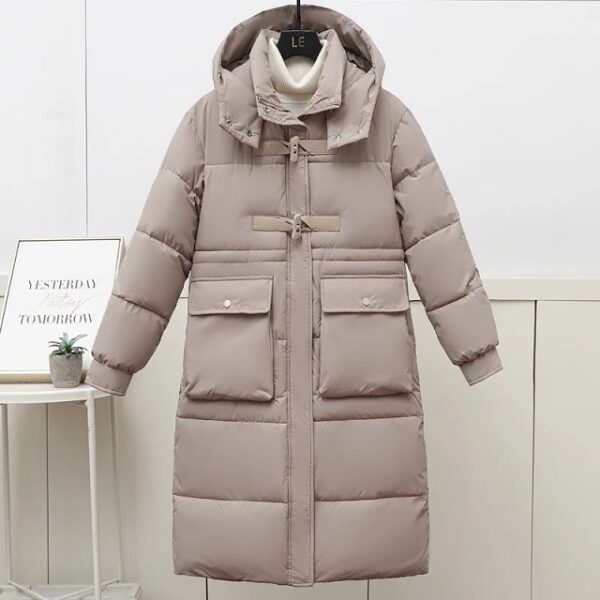 Parka longue chaude pour femme