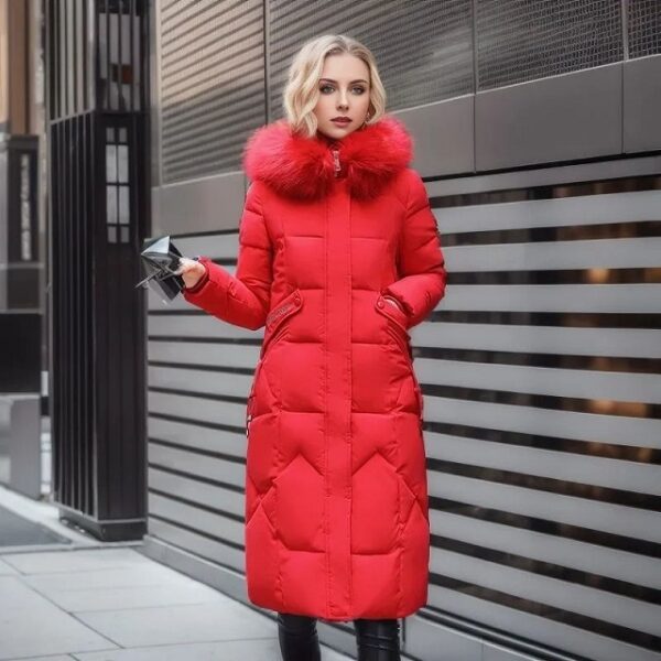 Parka longue rembourrée