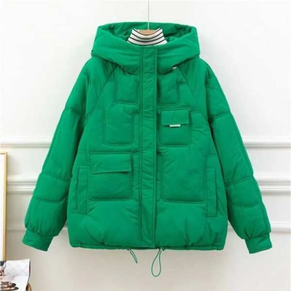 Parka à capuche rembourrée